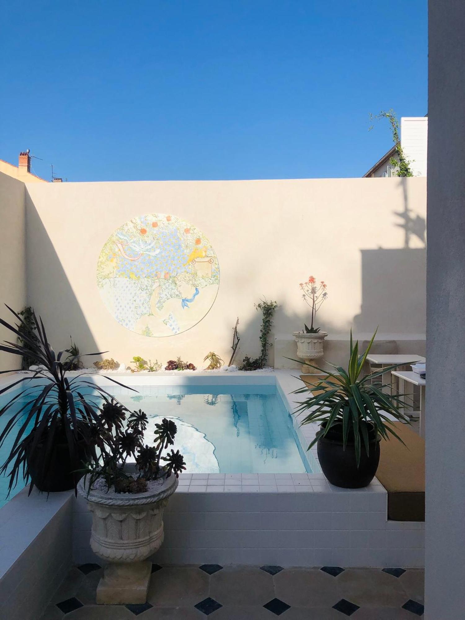 Lilou Hotel Hyeres Bagian luar foto